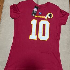 NFL women’s ' Burgundy Redskins #10 Graphic T-Shirt